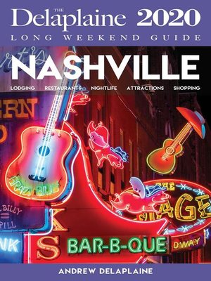 cover image of Nashville--The Delaplaine 2020 Long Weekend Guide